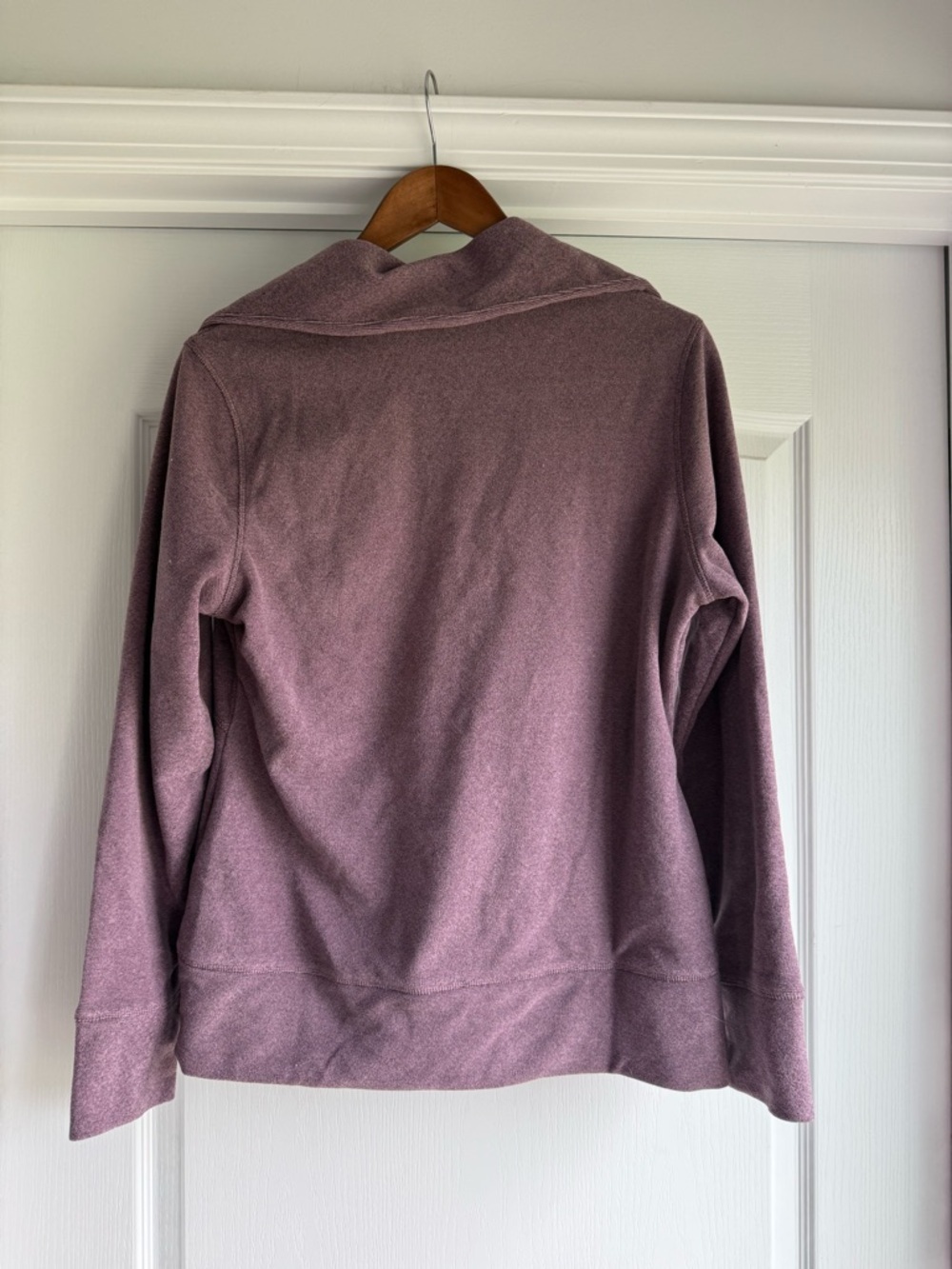 adidas Dusty Mauve Full-Zip Fleece Jacket - Picture 9 of 9